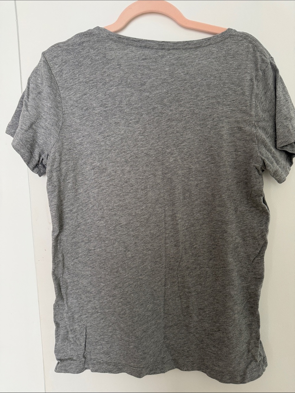 J. Crew Gray Short-Sleeve Tee with Swan Pair Graphic - Picture 6 of 6